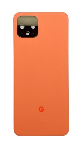 Задня кришка корпусу для Google Pixel 4, помаранчева (Orange)
