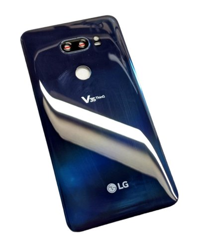 Задня кришка (панель) для LG V35 ThinQ, синя