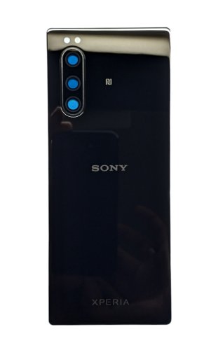 Оригінальна задня кришка Sony Xperia 5 J9210 з склом камери, чорна