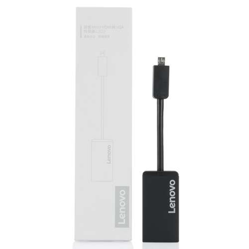 Перехідник‑конвертер Micro HDMI → VGA адаптер для підключення монітора/проектора