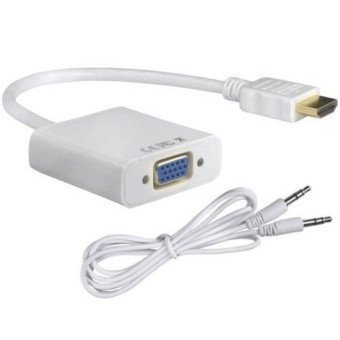 Адаптер-конвертер HDMI→VGA з аудіовиходом (Audio)
