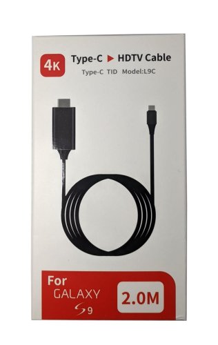 Кабель-перехідник USB‑C/Thunderbolt 3 → HDMI 4K для Samsung DeX та MacBook