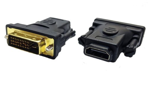 Перехідник DVI-D (24+1) на HDMI для підключення монітора/ТВ