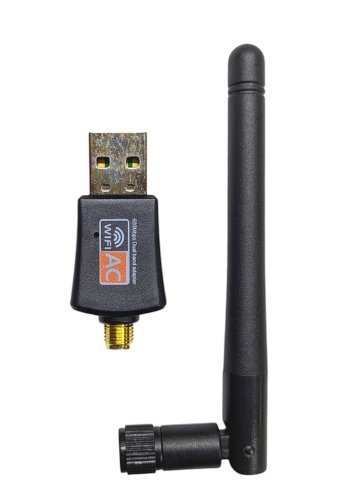 USB Wi‑Fi адаптер AC600 (мережева карта), швидкий бездротовий інтернет для ПК/ноутбука