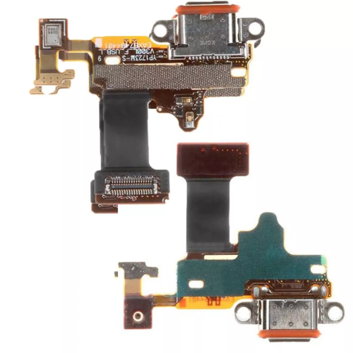 Шлейф розʼєму зарядки LG V35 ThinQ з мікрофоном