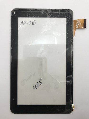 Сенсорний тачскрін чорний для Assistant AP-710/AP-711/ZP9020-7 (300-N3803K)