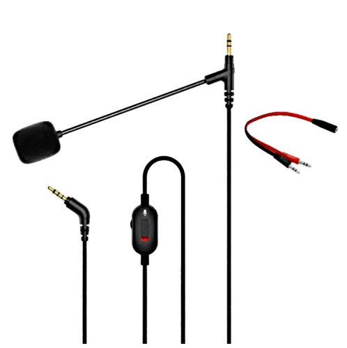Аудіокабель для навушників Sony WH-1000XM2/XM3/XM4/XM5 із вбудованим зовнішнім мікрофоном
