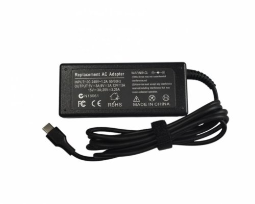 Блок живлення Lenovo OEM 65W USB‑C: 20V 3.25A для ноутбука (VB‑074260)