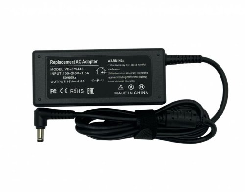 Адаптер живлення для ноутбука Lenovo 72W 16V 4.5A, штекер 5.5×2.5 мм, YDS72 OEM