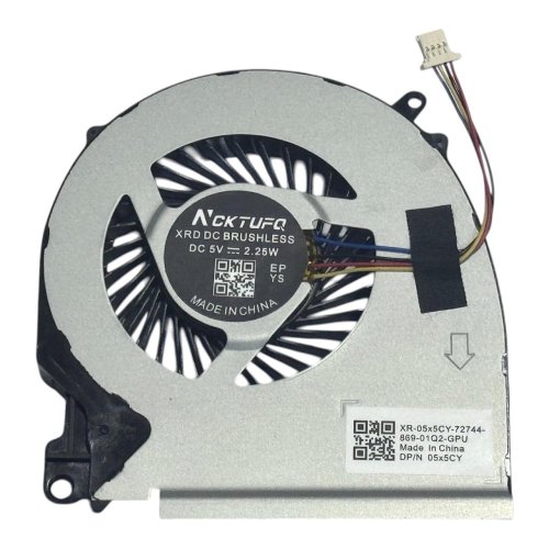 Вентилятор GPU для ноутбука Dell Inspiron 5576 5777 7557 7559, 04X5CY
