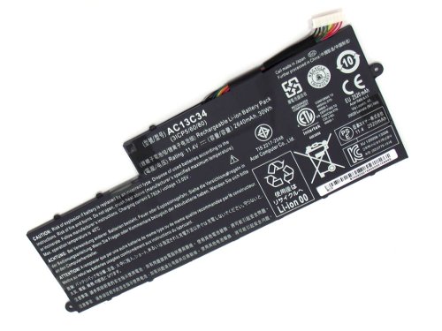 Акумулятор AC13C34 для Acer Aspire V5-122P/V5-132/V5-132P/E3-111/E3-112V/E3-112M 11.4V 2200mAh KT.00303.010
