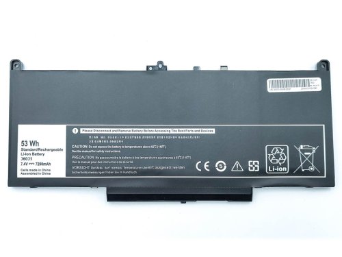 Акумулятор J60J5 7.4V 53Wh для Dell Latitude E7270/E7470 (R1V85, MC34Y, 242WD)