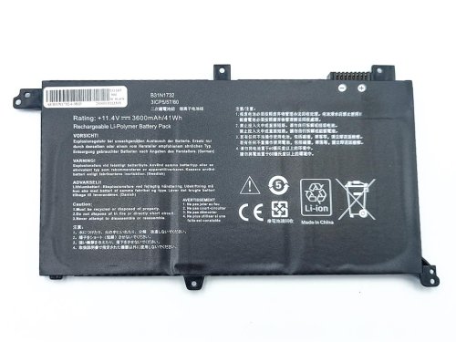 Акумулятор ASUS B31N1732 для S430UN/S430UA/S430UF/S430FN/S430FA/X430UA/X430UF/X430UN 11.52V 3600mAh (0B200-02960000)