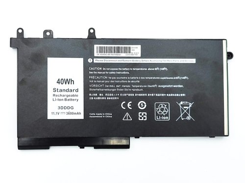 Батарея NGGX5 для Dell Latitude E5250/E5270/E5470/E5570, JY8D6/954DF/RDRH9, 11.4V 3600mAh 40Wh, металевий корпус