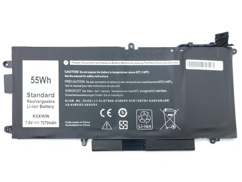 Акумулятор для Dell Latitude 12 5285/5289/7389/7390 K5XWW (71TG4/725KY/CFX97/0N18GG) 7.6V 7270mAh 55Wh