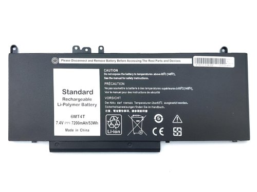 Акумулятор для Dell Latitude 14 E5470/E5570/E5450, Precision M3510 6MT4T 7.4V 7200mAh 53Wh