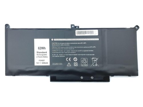 Акумулятор для Dell F3YGT Latitude 14 7490/7280/7290/7380/7390/7480/7490 (7.6V 8200mAh)