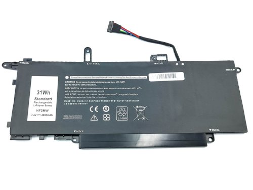 Акумулятор Dell NF2MW/CHWV6 для Latitude 7270, 7400, 9410 2-in-1, 7.4V 4200mAh 31Wh