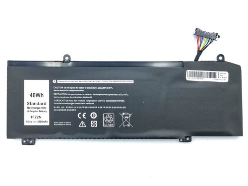Акумулятор HYWXJ 1F22N для Dell Alienware M15 2018/M17/G5 5590/G7 7590/7790 15.4V 3000mAh