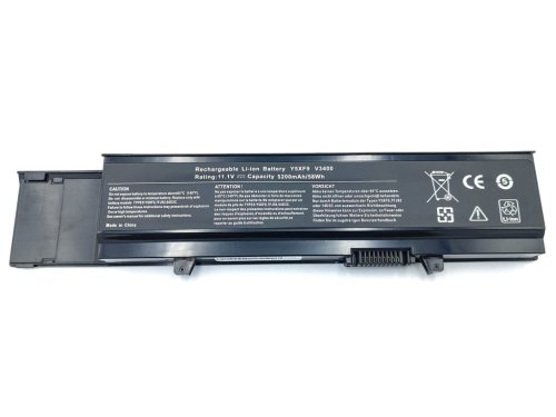 Акумулятор Y5XF9 для Dell Vostro 3400/3500/3700/V3400/V3500 (7FJ92/4JK6R/CWX2D/TXWR/TY3P4) 10.8V 5200mAh 57Wh