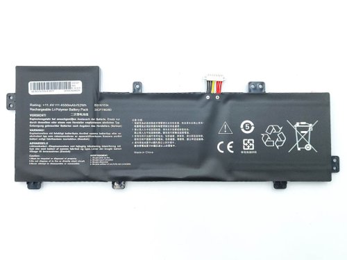 Акумулятор B31N1534 для ASUS Zenbook UX510/UX510UA/UX510UX/UX510UW/UX510UWK BX501UX U5000 52Wh 4550mAh 11.4V