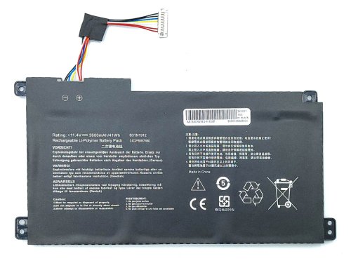 Акумулятор B31N1912 (C31N1912) для ASUS VivoBook E410MA/E410KA/E510KA/E510MA/L410MA/L510MA 11.4V 3600mAh 41Wh