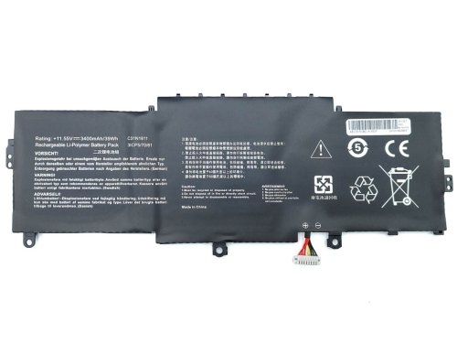 Акумулятор C31N1811 для ASUS Zenbook 14 UX433FA/UX433FN/BX433FN (11.55V 3400mAh 39Wh)