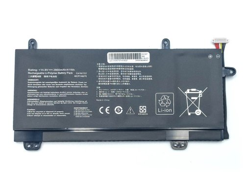 Акумулятор C41N1727 для ASUS GM501 GM501GM GM501GS GU501 GU501GM, 14.8V 2800mAh 41.4Wh