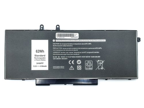 Акумулятор Dell 3HWPP 62Wh (15.2V 4100mAh) для Latitude 14 E5410/15 E5510/E5401/E5501/E5411/E5511/Precision 3541/3551/Inspiron 17 7500/7506
