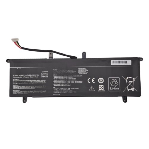 Акумулятор C41N1901 для ASUS ZenBook DUO UX481F/UX481FA/UX481FL, 14.8V 3400mAh 50Wh