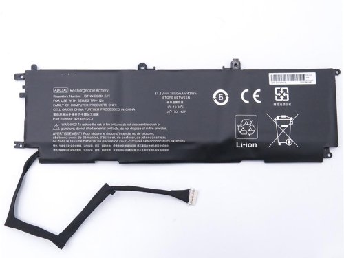 Акумулятор AD03XL для HP Envy 13-AD, HSTNN-DB8D/921439-855, 11.1V 3850mAh 42Wh