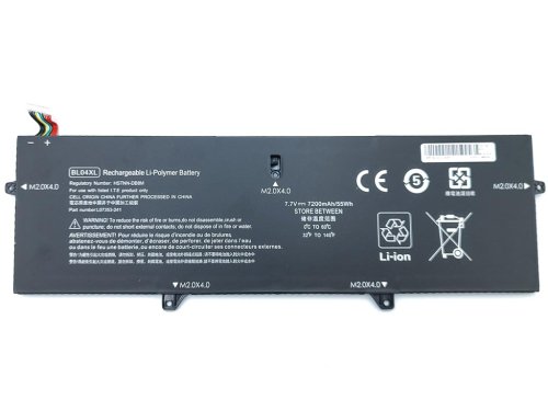 Акумулятор BL04XL для HP EliteBook x360 1040 G5/G6 (7.7V, 7200mAh, 55Wh)