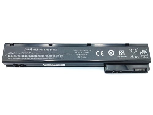 Акумулятор для HP VH08XL (HSTNN-LB2P) для 8560W/8570W/8760W/8770W, 14.8V 5200mAh 77Wh