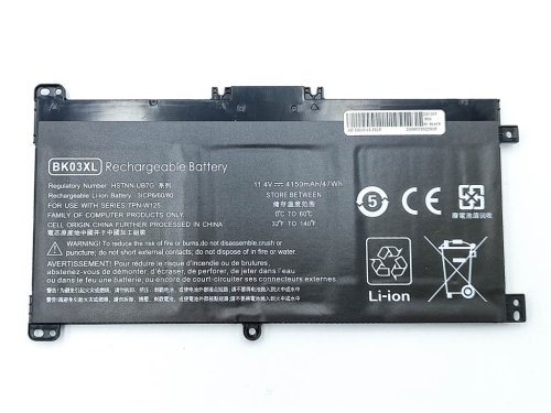 Акумулятор HP BK03XL для Pavilion 14-BA (HSTNN-LB7S) 11.55V 4150mAh 48Wh