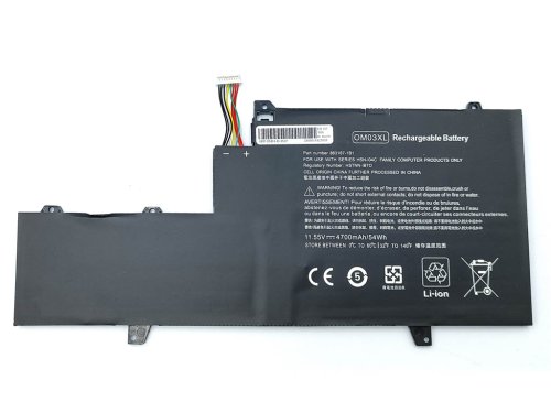 Акумулятор HP OM03XL для EliteBook x360 1030 G2 (HSTNN-IB70/863280-855) 11.55V 4700mAh 54Wh