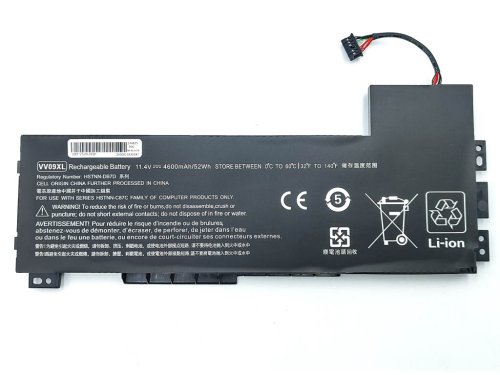 Батарея VV09XL для HP ZBook 15/17 G3, HSTNN-DB7D, 808398-2C1 (11.4V 4600mAh)