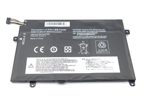 Акумулятор для ноутбука Lenovo ThinkPad E470/E470C/E475 01AV411 (10.95V 3650mAh 40Wh)