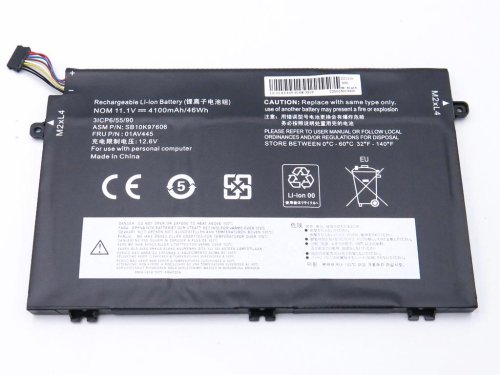 Акумулятор для Lenovo ThinkPad E480/E485/E490/E590/E580/E585/E595/R480/R580 L17L3P51 11.1V 4100mAh 45Wh (01AV445)