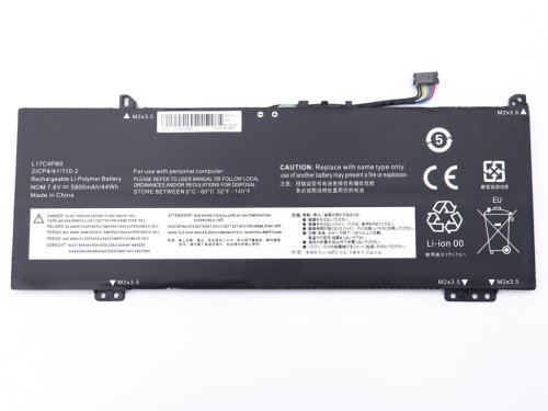 Акумулятор L17C4PB0/L17M4PB0 7.6V 5800mAh 44Wh для Lenovo 530s-14/15IKB, Yoga 530-14ARR/IKB, Flex 6-14IKB