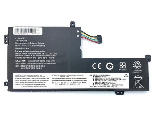 Акумулятор L18M3PF2 для Lenovo IdeaPad L340-15API/L340-15IWL/V340-17IWL/L340-17API 11.55V 3250mAh 37.5Wh (L18D3PF1/L18L3PF1/L18C3PF2)