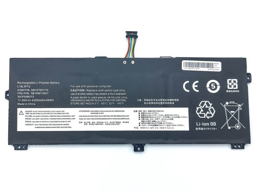 Акумулятор для Lenovo ThinkPad X390 Yoga, X13 (L18L3P72/L18M3P72/SB10T83170) 48Wh 11.55V 4200mAh