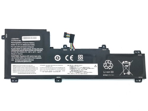 Акумулятор Lenovo L20M4PE1 для IdeaPad 5 Pro 16ACH6/16ARH7/16IAH7/16IHU6, 15.4V 4650mAh 71Wh