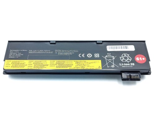 Акумулятор Lenovo 01AV423/01AV424 для ThinkPad T470/T480/T570/T580/P51S/P52S 10,8V 5200mAh