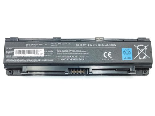 Акумулятор для Toshiba PA5108U/PA5109U Satellite C50/C50D/C50t/C55/C55D/C55Dt/C75/C75D/C805/C840 10.8V 5200mAh 57Wh