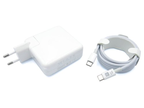 Оригінальний USB‑C адаптер живлення Apple 61W для A1706, A1708 + кабель USB‑C