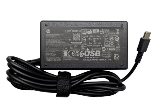 Оригінальний блок живлення HP 65W USB‑C 20V 3.25A TPN‑CA21 L65505‑002