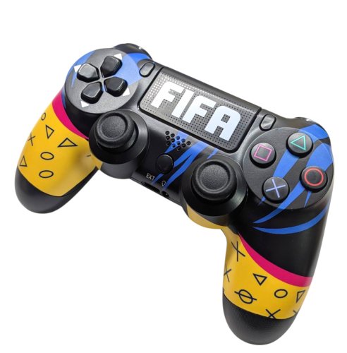 Бездротовий геймпад Sony DualShock 4 v2 для PS4, комплект FIFA 25