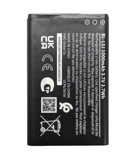 Акумулятор BL-L5J для Nokia 105 Single SIM (2023) TA-1569, TA-1557
