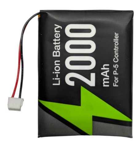 Акумулятор Dobe TP5-5516 2000 мА·год підвищеної ємності для геймпадів DualSense PS5