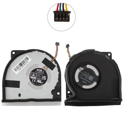 Оригінальний вентилятор для ноутбука Asus GV301RE/GC32L/NR2203RW, 12V
